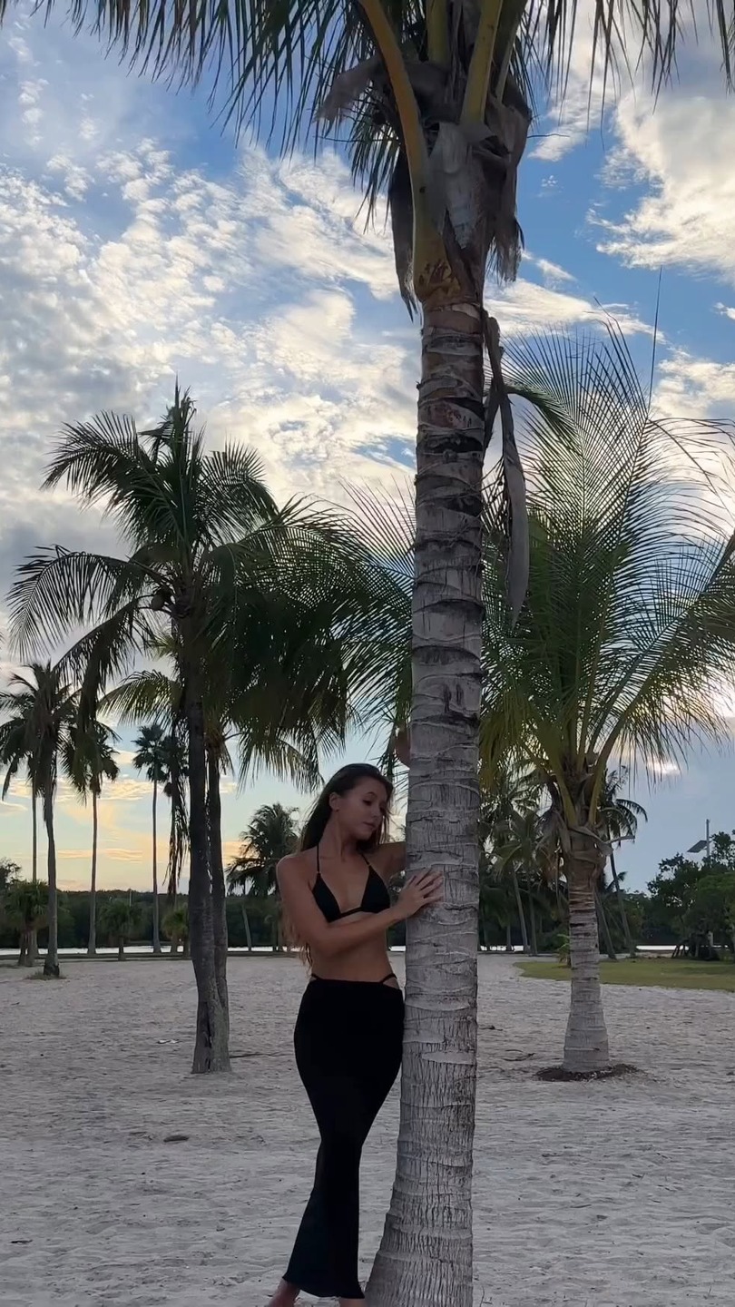 Tropical Beach Vibes: Golden Hour Paradise