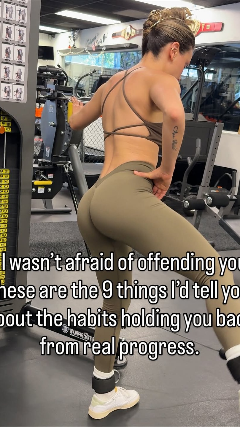 If you’re serious about changing your body, you have to change your habits and your mindset.
This isn’t about eating les